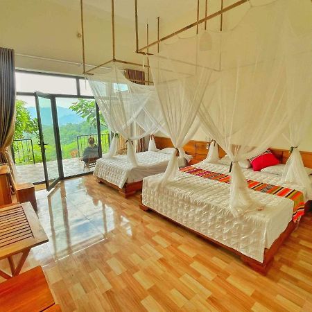Homestay Khanh Dang Lac Son Esterno foto
