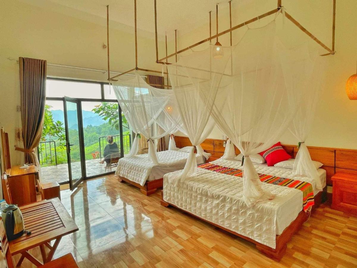 Homestay Khanh Dang Lac Son Esterno foto