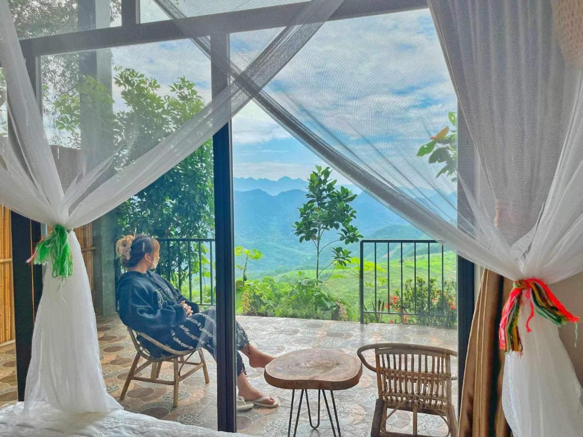 Homestay Khanh Dang Lac Son Esterno foto