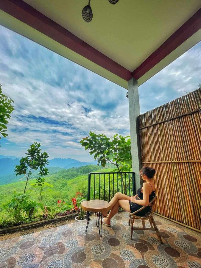 Homestay Khanh Dang Lac Son Esterno foto
