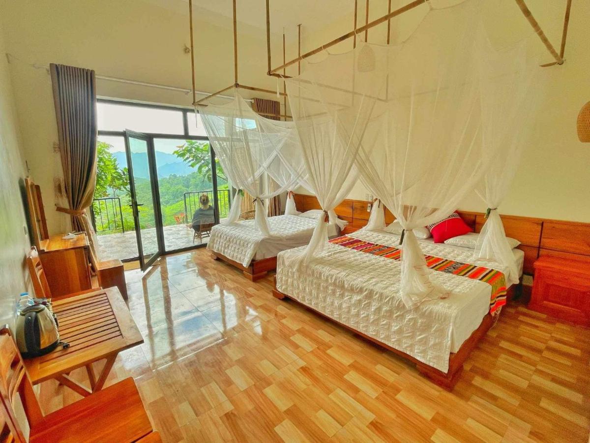 Homestay Khanh Dang Lac Son Esterno foto